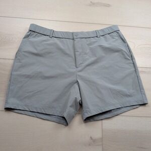 Bearbottom Mens XL 5.5 Inch Inseam Stretch Shorts Gray Performance Nylon Spandex